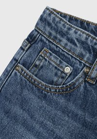 Name it Tiesaus kirpimo džinsai - dark blue denim