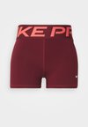 SCULPT SHORT - Punčochy - dark team red/white