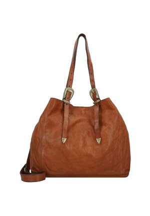 LIDIA - Borsa a mano - cognac