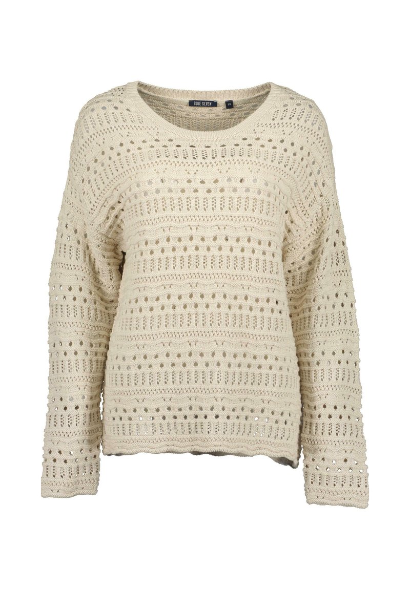 BLUE SEVEN Trui zandkleur
