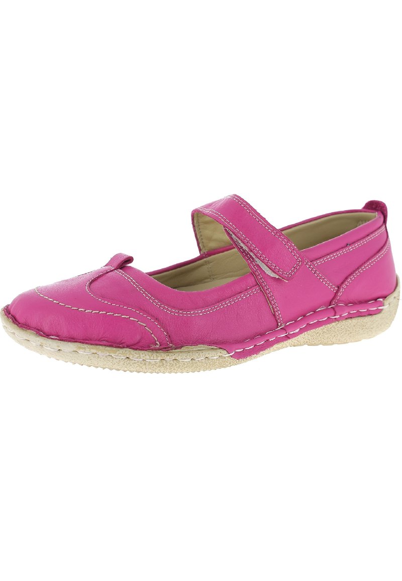 Damen Klassische Ballerinas | Andrea Conti Riemchenballerina pink/pink - QB64249 Damen Klassische Ballerinas | Andrea Conti Riemchenballerina pink/pink - QB64249