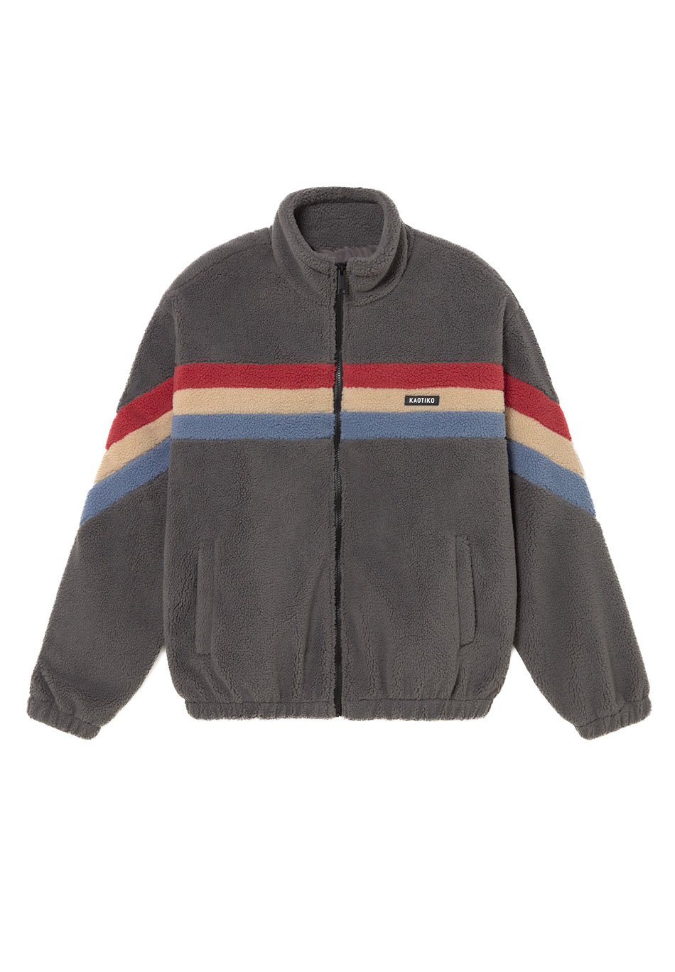 Kaotiko WABI SABI FLEECE JACKET - Jachetă din fleece - khaki/kaki