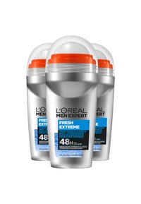 L'Oréal Men Expert - L'ORÉAL MEN EXPERT FRESH EXTREME DEODORANTE ROLL-ON ANTI-TRASPIRANTE, FRESCHEZZA INTENSA, 50ML - 3 PACK - Deodorante - trasparente Immagine in miniatura 1