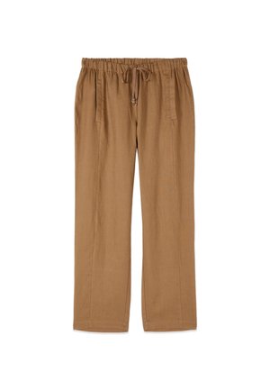 Oltre, JOGGERS CON COULISSE - Broek - beige