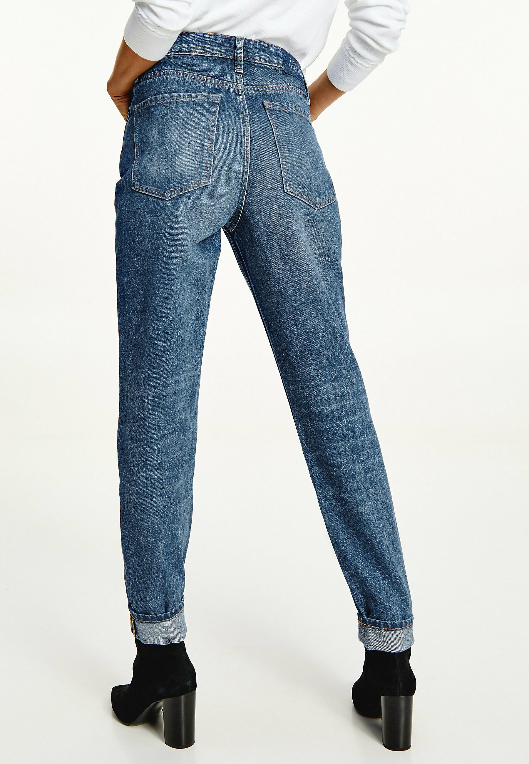 Tommy Hilfiger Jeans slim fit - pure/blu denim - Zalando.it