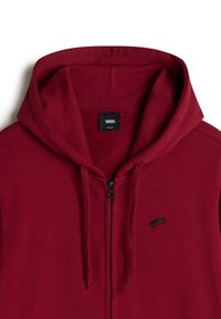 Vans SALTON LOOSE FIT FULL  - Felpa con zip - dark red