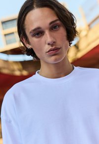 Next EDIT RELAXED FIT HEAVYWEIGHT - Bluză cu mânecă lungă - white