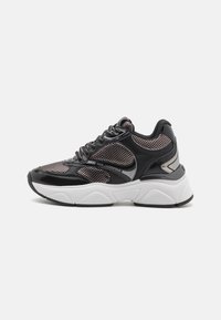 KOMET WEDGE LACE - Sneakers - black