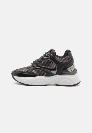 KOMET WEDGE LACE - Trainers - black