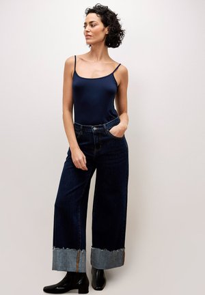 IKEDA TURN UP  - Jeans Relaxed Fit - navy