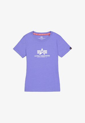 Alpha Industries, NEW BASIC - T-shirt imprimé - electric violet