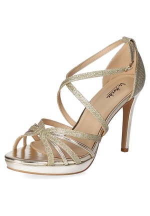 La Strada Sandales - gold