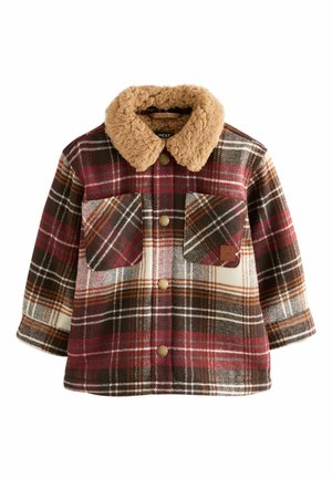 REGULAR FIT - LINED CHECK  - Winter jacket - red check