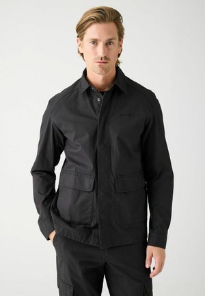KnowledgeCotton Apparel, Лятно яке - black jet