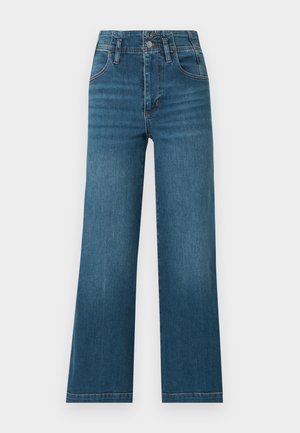 THE SEAMED - Wide leg - blue