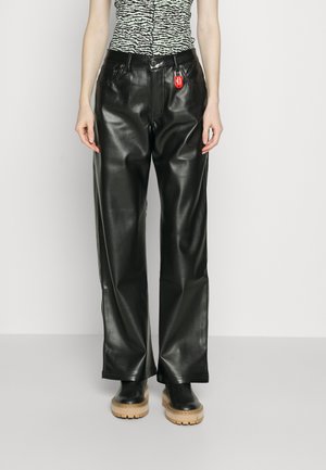 Fiorucci MIA TROUSERS - Wide leg - black