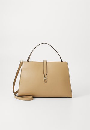 Tommy Hilfiger LIBRE SATCHEL - Käekott - safari