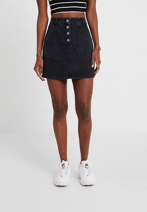 Jupe en jean - black