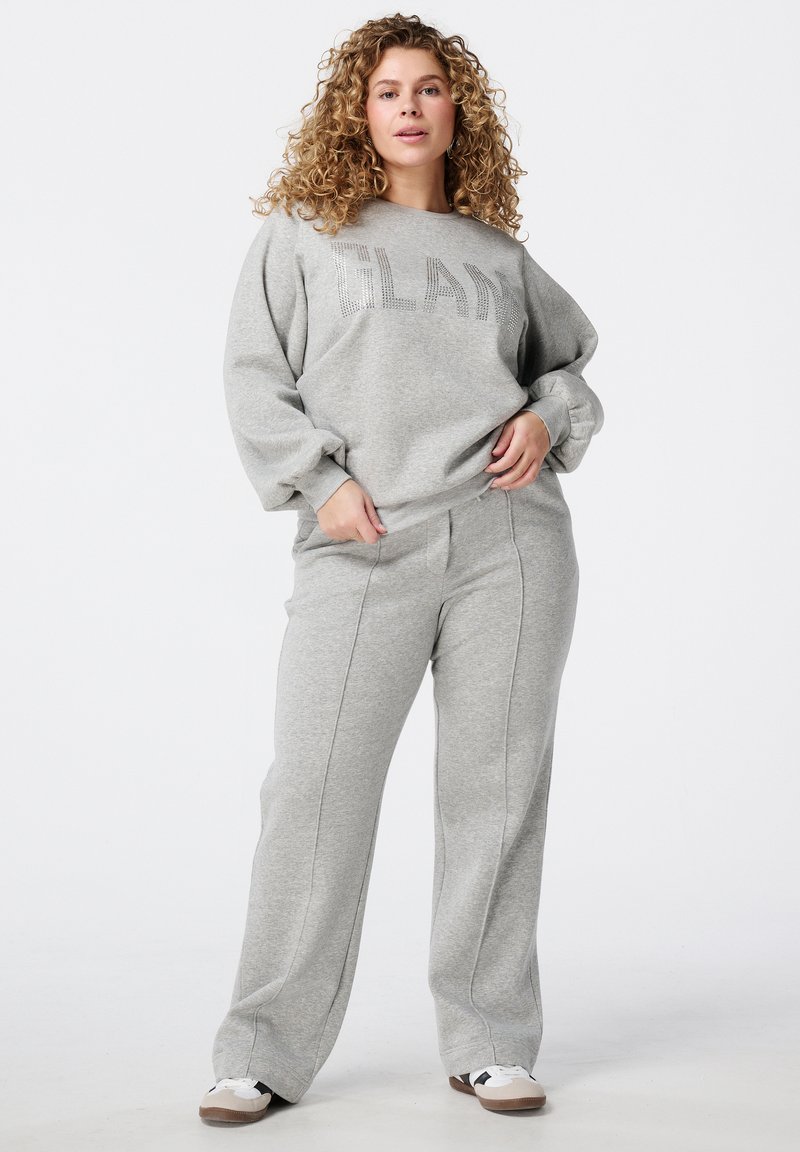 Pantalon Site Ms Mode MS Mode Pantalon De Survêtement Light Grey