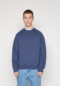Carhartt WIP CHASE - Sportska majica - blue/gold