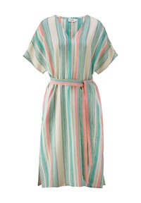 hessnatur MIDI RELAXED - Freizeitkleid - jadegrün