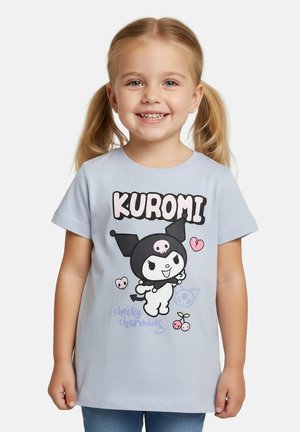 Hello Kitty, HELLO KITTY KUROMI T-SHIRT SHIRT OBERTEIL KURZÄRMLIG - T-Shirt print - lila
