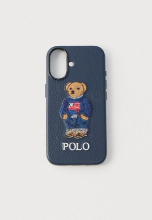 BEAR IPHONE 16 CASE MOBILE UNISEX - Puhelimen suojakuoret - navy/multi-coloured