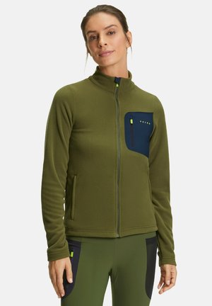 FALKE, Fleecejacke - herb