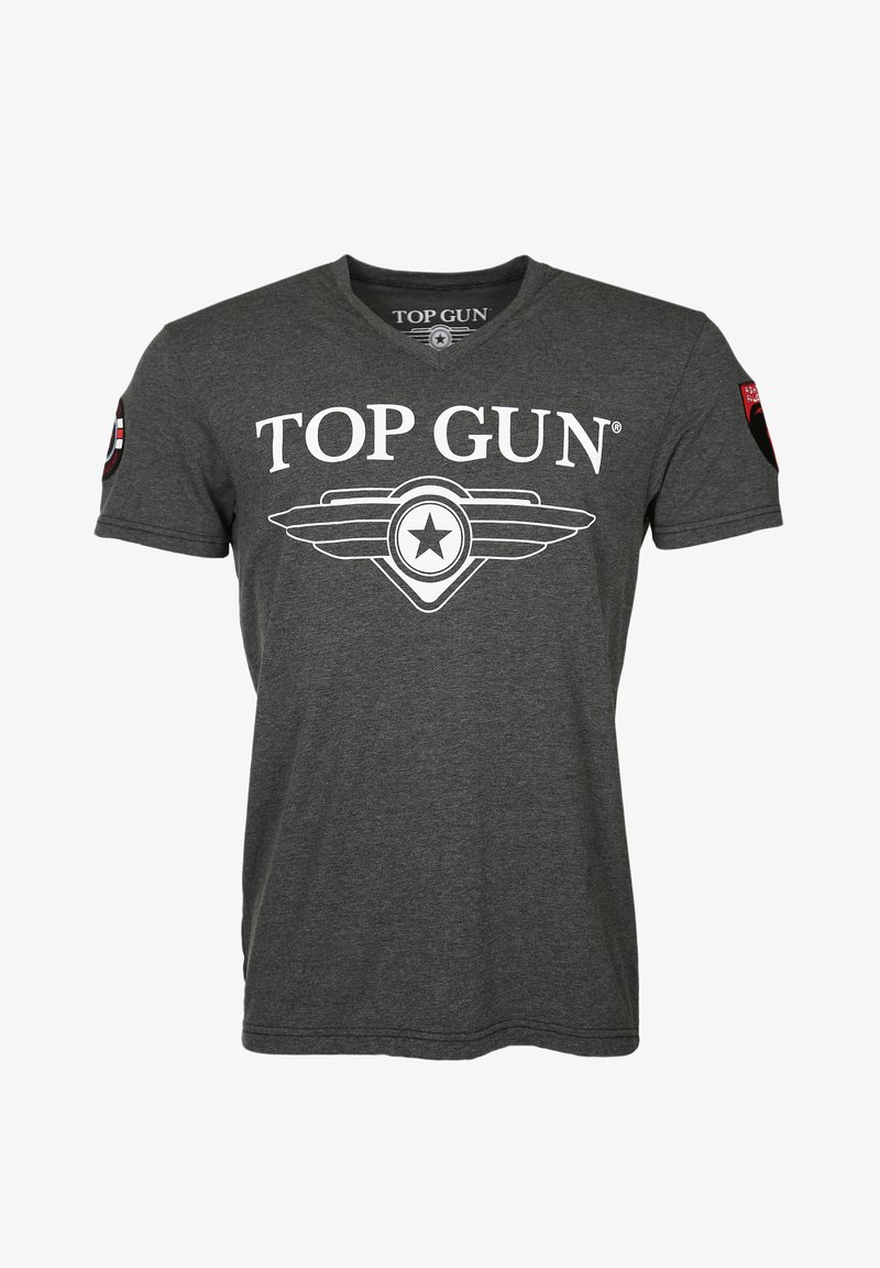 TOP GUN T-shirts print - anthracite