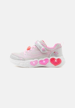 Skechers, ENCHANTED HEART LIGHTS - Sneakers - silver-coloured/multi-coloured