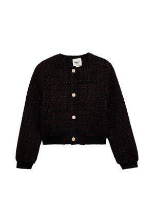 Koton, TWEED  - Strickjacke - black