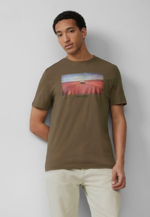 T-shirt imprimé - sandstein