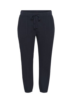 Kaffe Curve KCNANA - Trousers - midnight marine