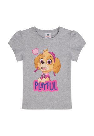 PAW PATROL SKYE - Print T-shirt - grau