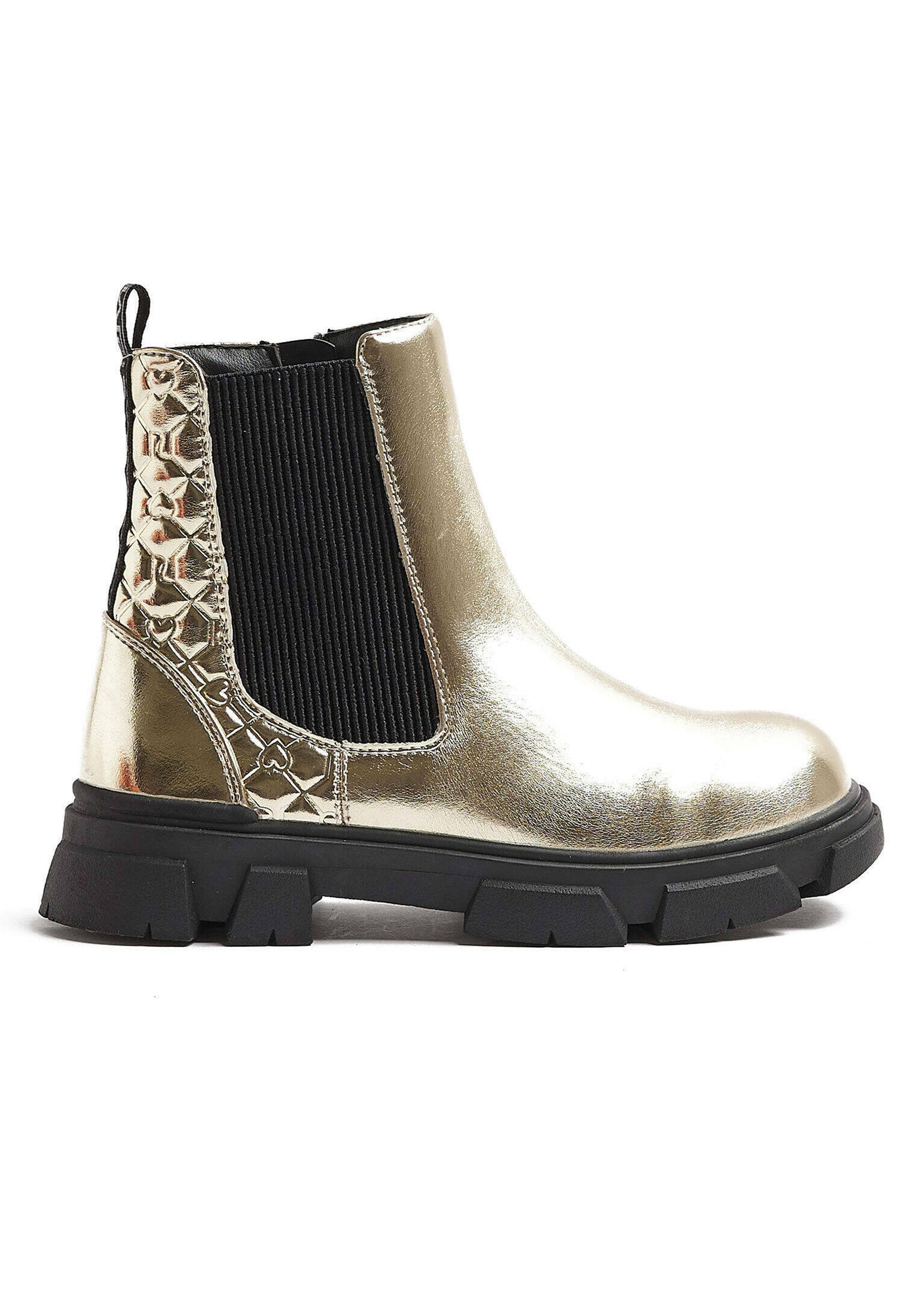 River Island Korte laarzen - gold/geel - Zalando.nl
