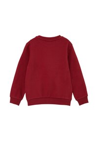 s.Oliver MIT FRONTPRINT - Sweatshirt - rubinrot
