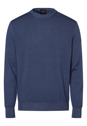Paul & Shark GIROCOLLO EXTRAFINE TINTO CAPO - Maglione - blau