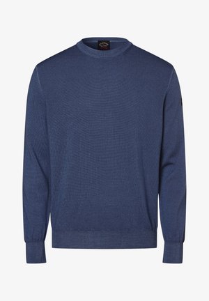 Paul & Shark GIROCOLLO EXTRAFINE TINTO CAPO - Maglione - blau