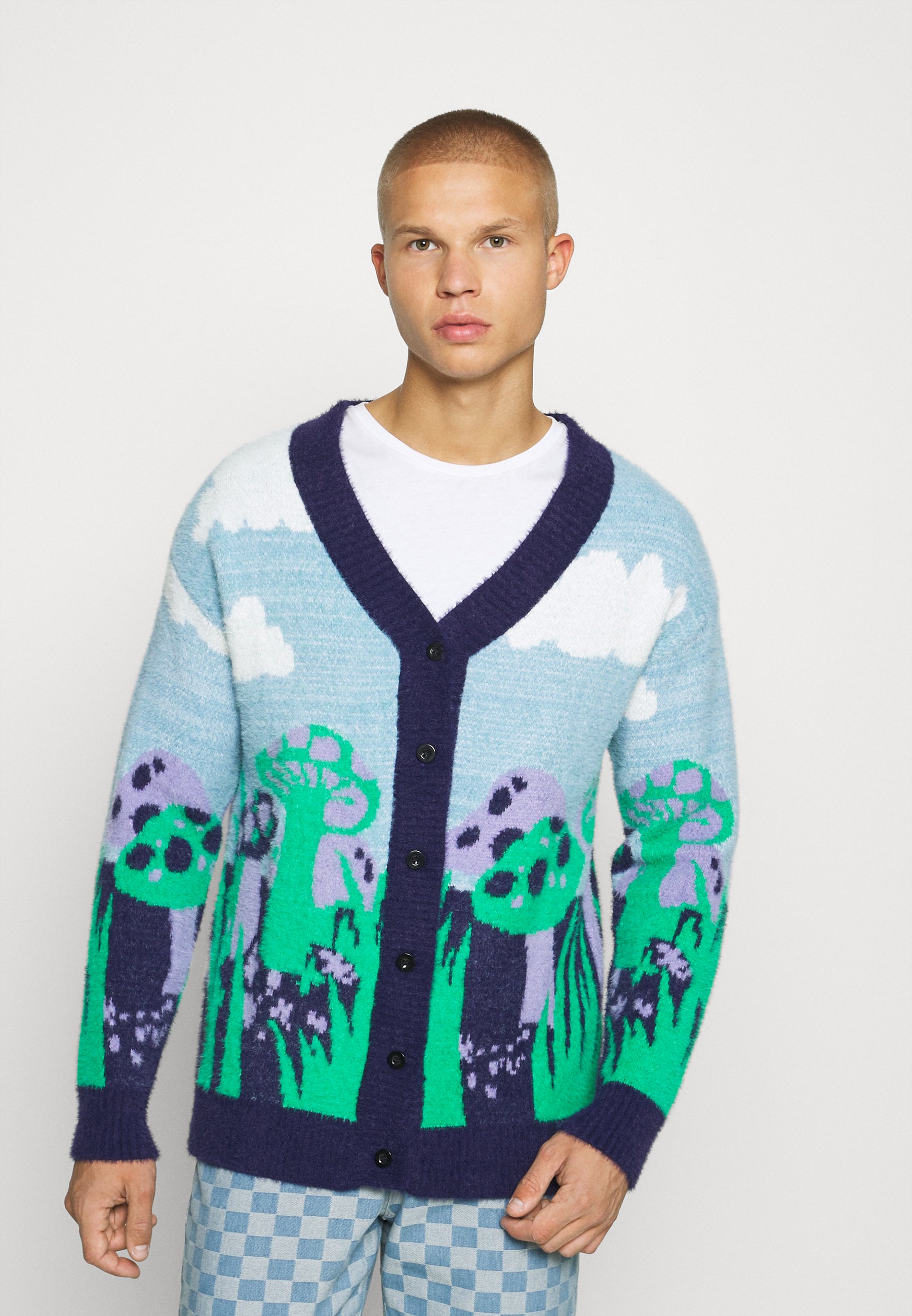 Homme MUSHROOM SCENIC CARDIGAN - Gilet Homme MUSHROOM SCENIC CARDIGAN - Gilet