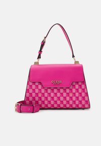 Guess - HALLIE - Handbag - fuchsia logo Thumbnail Image 1