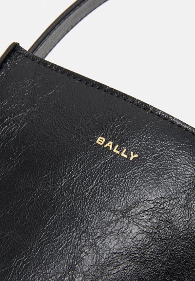 Bally EASY PHONEHOLDER - Bandolera - black/oro