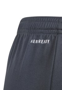 adidas Performance LOGO UNISEX - Pantalón corto de deporte - carbon/semi green spark