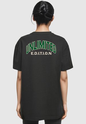 UNLIMITED EDITION BOYFRIEND - T-shirt imprimé - black