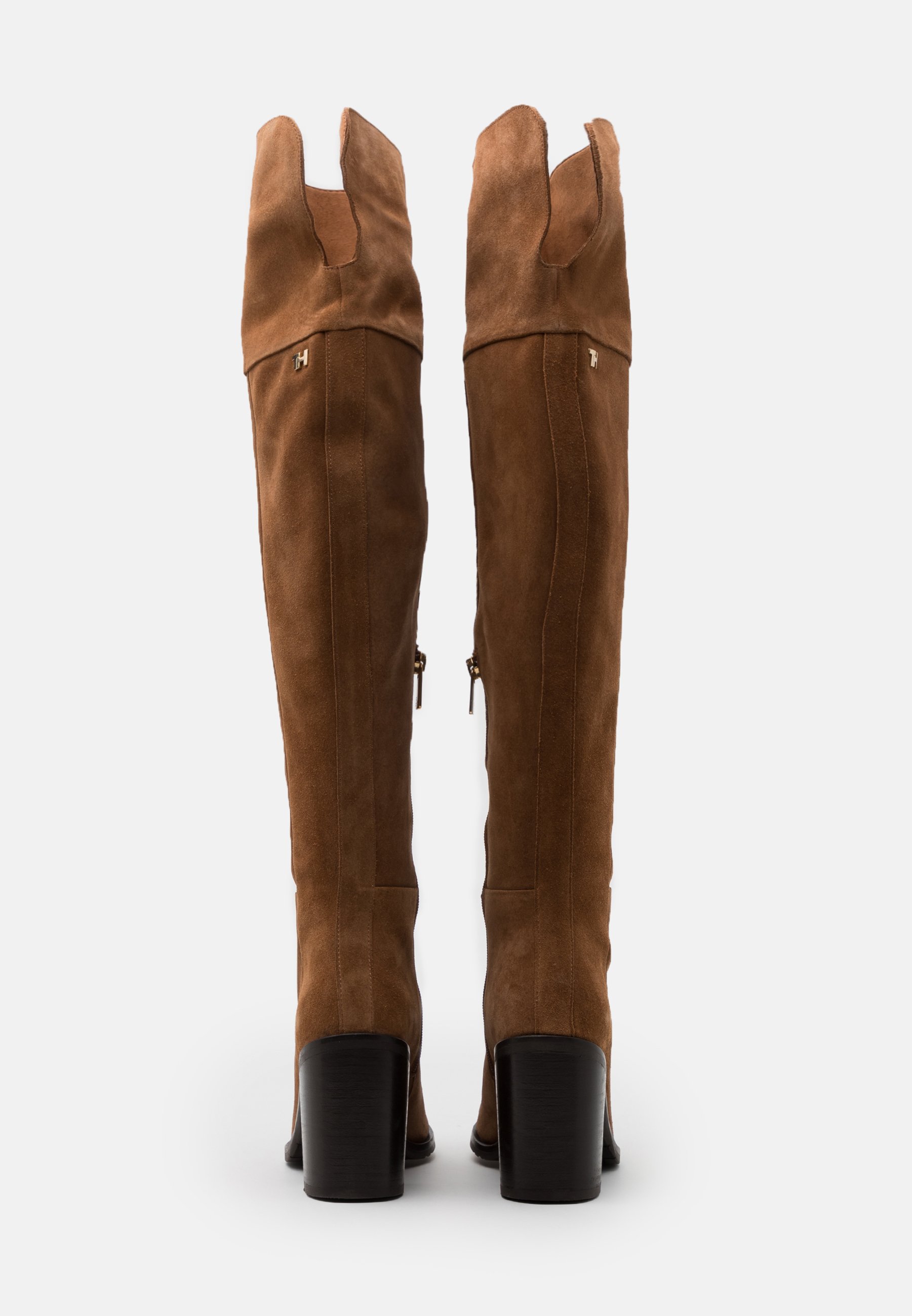 MODERN BOOT Laarzen met hoge hak natural cognac MODERN BOOT Laarzen met hoge hak natural cognac
