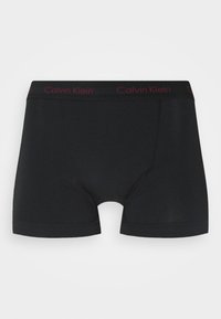 Calvin Klein Underwear TRUNK 3 PACK COTTON STRETCH - Cuecas boxer - red/pewter/winterberry