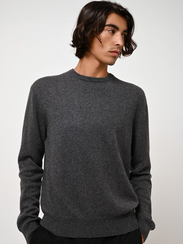 AIGLIÈRE - Strickpullover - anthracite chiné