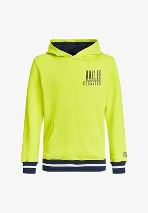 Hoodie - bright yellow