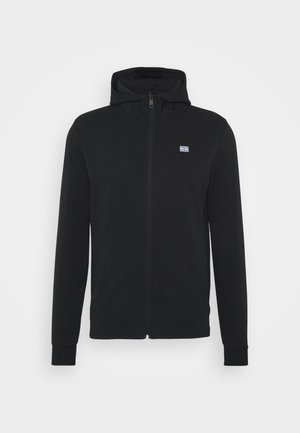 Sudadera con cremallera - black