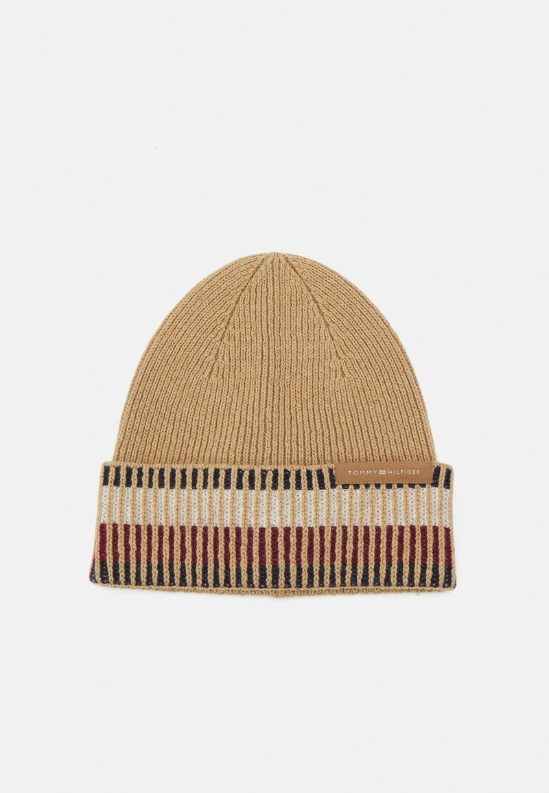 Tommy Hilfiger CORP LOVE BEANIE UNISEX - Kapa - classic khaki