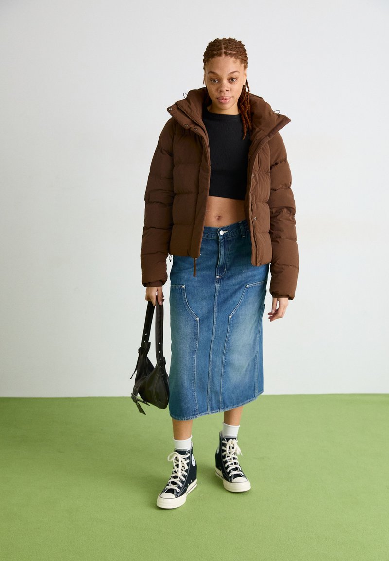Columbia AMAZE PUFF - Down jacket - tobacco/brown